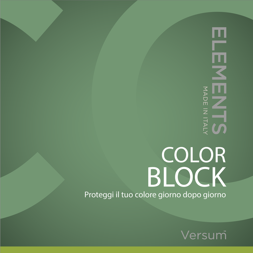 Folleto Color Block